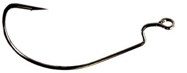 Крючок офсетный WIDE RANGE WORM №8  арт.3315 (4 шт) большое ухо