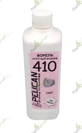 Жидкий бисквит"PELICAN-410  для форели "Сыр" 500 мл.