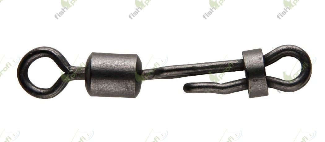 Вертлюжок "Traper" для карпового монтажа с клипсой №8