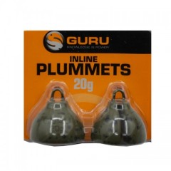 Глубиномер Guru Plummets 20гр 2шт