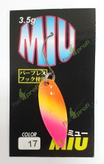 Блесна колеблющаяся FOREST MIU 3,5гр 3.2см #17