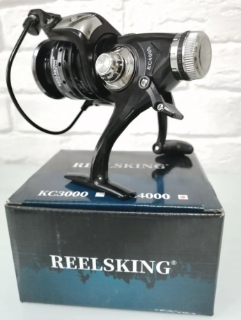 Катушка безынерционная REELSKING с байтраннером KC-4000  13+1 ball