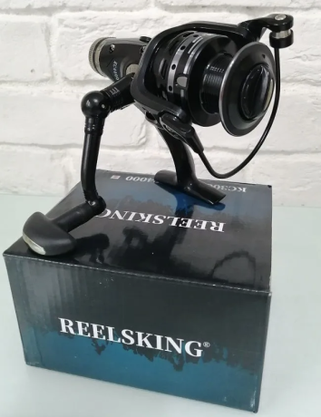 Катушка безынерционная REELSKING с байтраннером KC-4000  13+1 ball