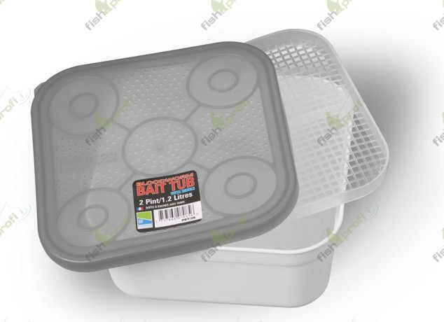 Контейнер для червя PRESTON BLOODWORM BAIT TUB 1,2 л