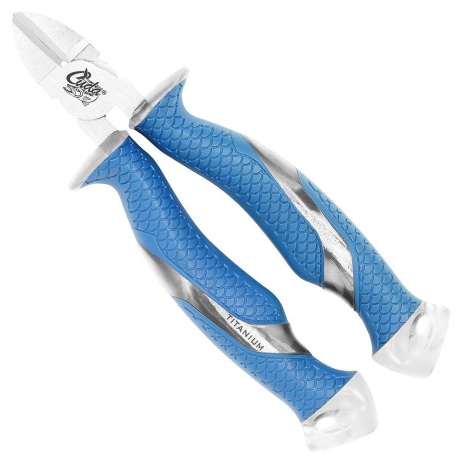 Кусачки - бокорезы Cuda Bonded Diagonal Wire Cutter 17 см Titanium Nitrid
