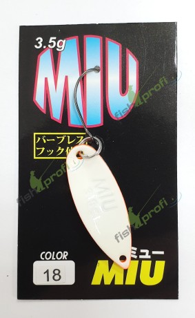 Блесна колеблющаяся FOREST MIU 3,5гр 3.2см #18