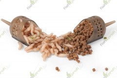 Кормушка фидерная Preston IN-LINE BODY STICKY FEEDER - L для пелетса сетчатая 40 гр.