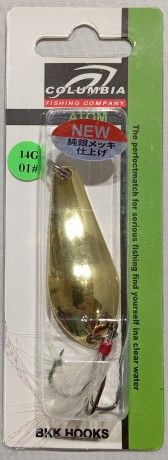 Блесна /Атом COLUMBIA 14 гр. 5.5 см.#01
